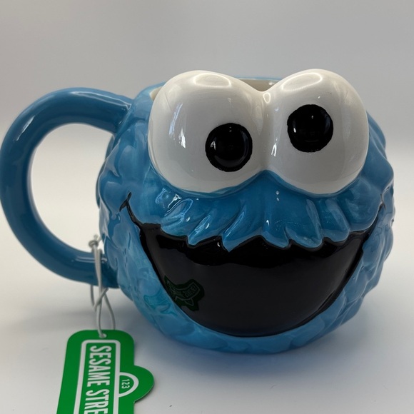 Sesame Street Other - Sesame Street Cookie Monster Blue Mug